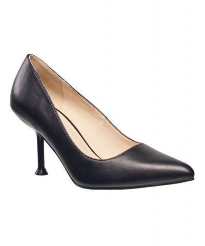 Women's Samui Flex Closed Toe Pumps Black $42.14 Shoes