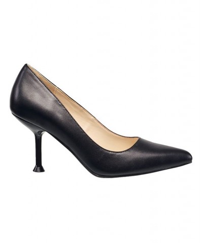 Women's Samui Flex Closed Toe Pumps Black $42.14 Shoes