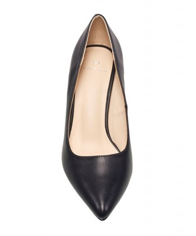 Women's Samui Flex Closed Toe Pumps Black $42.14 Shoes