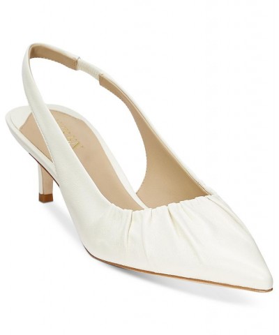 Women's Lolah Pointed-Toe Slingback Pumps PD04 $66.00 Shoes