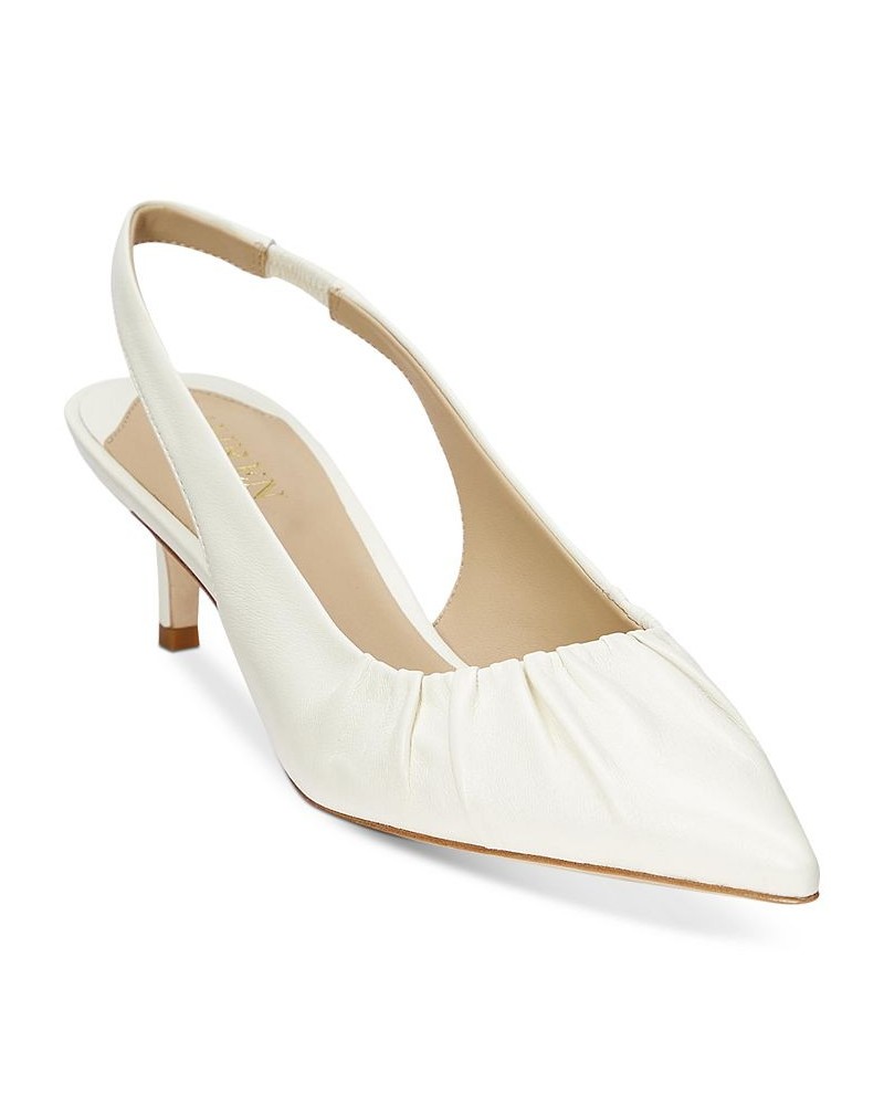 Women's Lolah Pointed-Toe Slingback Pumps PD04 $66.00 Shoes