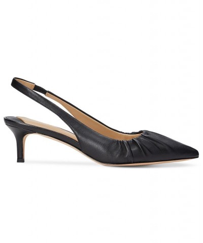 Women's Lolah Pointed-Toe Slingback Pumps PD04 $66.00 Shoes