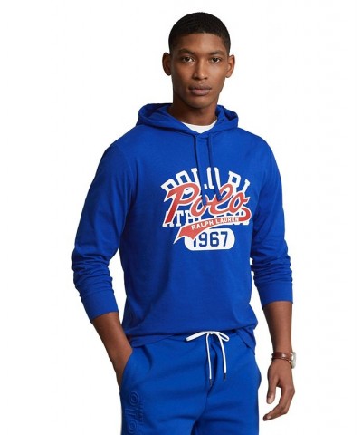 Men's Logo Jersey Hooded T-Shirt PD03 $43.86 T-Shirts