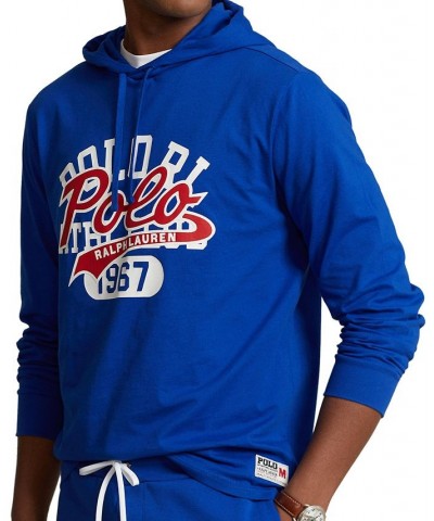 Men's Logo Jersey Hooded T-Shirt PD03 $43.86 T-Shirts