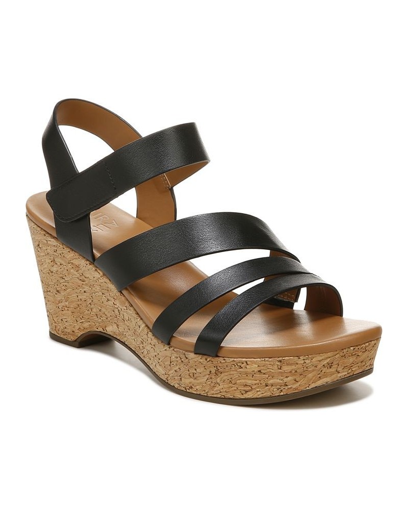 Cynthia Ankle Strap Sandals Black $67.50 Shoes