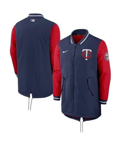 Men's Navy Minnesota Twins Dugout Performance Full-Zip Jacket $89.70 Jackets