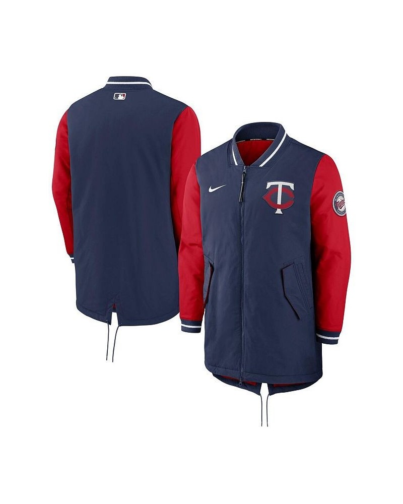 Men's Navy Minnesota Twins Dugout Performance Full-Zip Jacket $89.70 Jackets