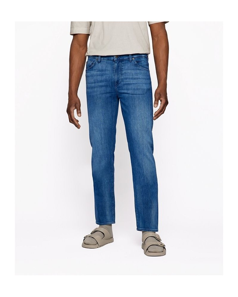 BOSS Men's Regular-Fit Jeans Blue $65.80 Jeans