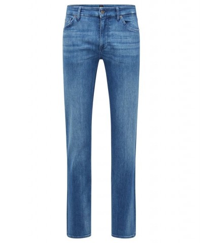 BOSS Men's Regular-Fit Jeans Blue $65.80 Jeans