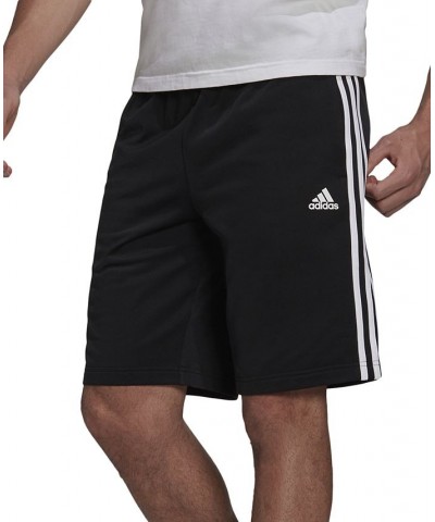 Men's Tricot Striped 10" Shorts Black $14.86 Shorts