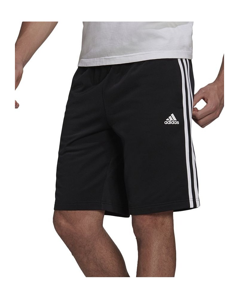 Men's Tricot Striped 10" Shorts Black $14.86 Shorts