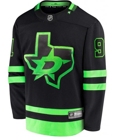 Men's Tyler Seguin Black Dallas Stars 2020/21 Alternate Premier Breakaway Player Jersey $60.63 Jersey