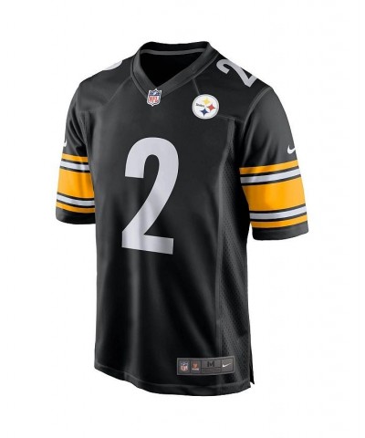 Men's Mason Rudolph Black Pittsburgh Steelers Game Player Jersey $47.60 Jersey