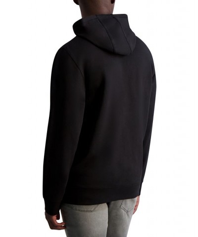 Men's Slim-Fit Chenille Patch Flathead Logo Hoodie Black $38.74 Sweatshirt