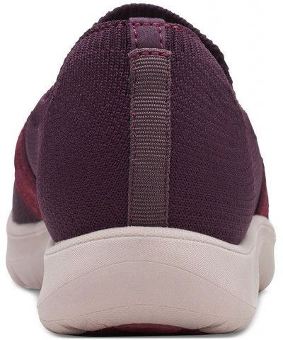 Women's Adella Stride Cloudsteppers Slip-On Sneakers Red $47.00 Shoes