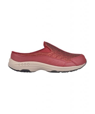 Women's Traveltime Round Toe Casual Slip-on Mules PD08 $37.92 Shoes