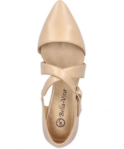 Women's Maddie Flats Nude $48.00 Shoes