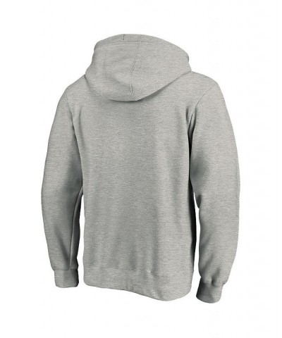 Men's Branded Heather Gray Seattle Kraken Team Lockup Pullover Hoodie $31.89 Sweatshirt