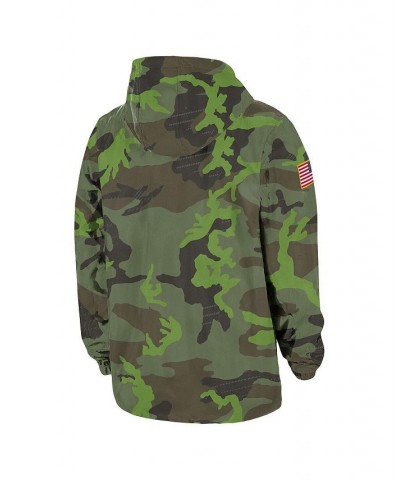 Men's Camo Michigan State Spartans Hoodie Full-Snap Jacket $55.20 Jackets