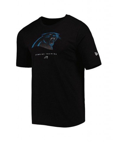 Men's Black Carolina Panthers Combine Authentic Ball Logo T-shirt $14.26 T-Shirts