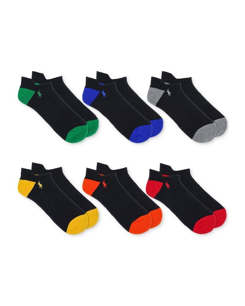 Men's 6-Pk. Performance Tipped Low Cut Socks Multi $22.22 Socks