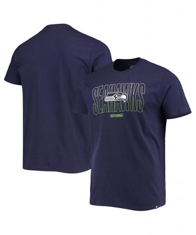 Men's '47 College Navy Seattle Seahawks Split Squad Super Rival T-shirt $18.59 Sweatshirt