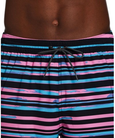 Men's Fade Stripe Breaker 9" Swim Trunks PD04 $31.11 Swimsuits