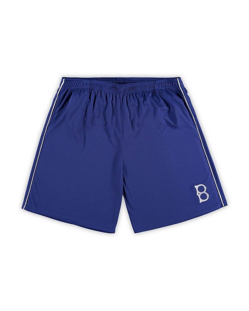 Men's Royal Brooklyn Dodgers Big and Tall Cooperstown Collection Mesh Shorts $17.20 Shorts