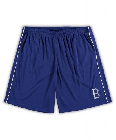 Men's Royal Brooklyn Dodgers Big and Tall Cooperstown Collection Mesh Shorts $17.20 Shorts