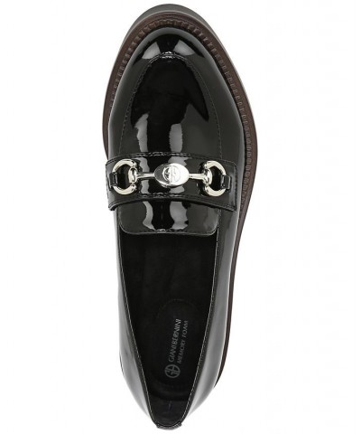 Mayaa Lug-Sole Loafers Black $51.74 Shoes