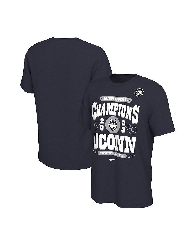 Men's Navy UConn Huskies 2023 NCAA Men's Basketball National Champions Celebration T-shirt $21.19 T-Shirts