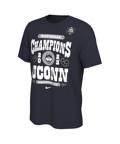 Men's Navy UConn Huskies 2023 NCAA Men's Basketball National Champions Celebration T-shirt $21.19 T-Shirts