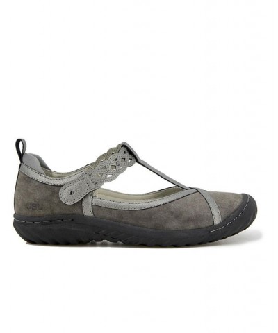 Women's Buttercup Flats Gray $35.60 Shoes