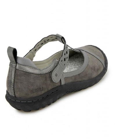 Women's Buttercup Flats Gray $35.60 Shoes