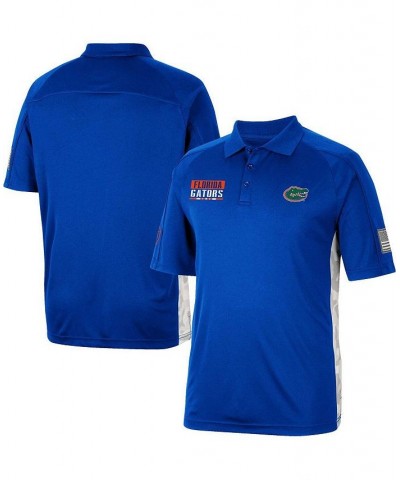 Men's Royal Florida Gators OHT Military-Inspired Appreciation Snow Camo Polo Shirt $30.59 Polo Shirts