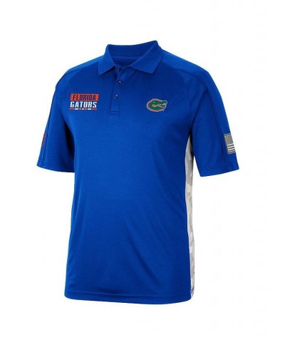 Men's Royal Florida Gators OHT Military-Inspired Appreciation Snow Camo Polo Shirt $30.59 Polo Shirts