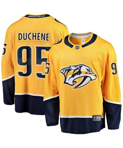 Men's Matt Duchene Gold-Tone Nashville Predators Home Premier Breakaway Player Jersey $67.68 Jersey