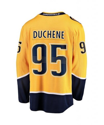 Men's Matt Duchene Gold-Tone Nashville Predators Home Premier Breakaway Player Jersey $67.68 Jersey