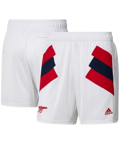 Men's White Arsenal Football Icon Shorts $27.95 Shorts