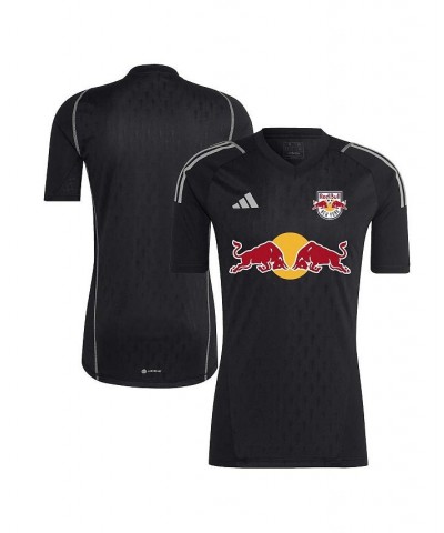 Men's Black New York Red Bulls 2023/24 Replica Goalkeeper Jersey $58.50 Jersey