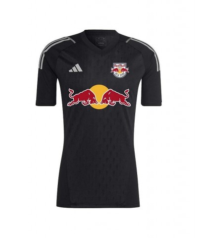 Men's Black New York Red Bulls 2023/24 Replica Goalkeeper Jersey $58.50 Jersey