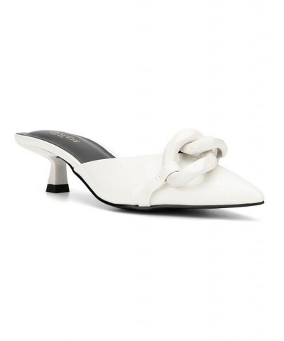 Women's Arboricola Mules White $34.30 Shoes