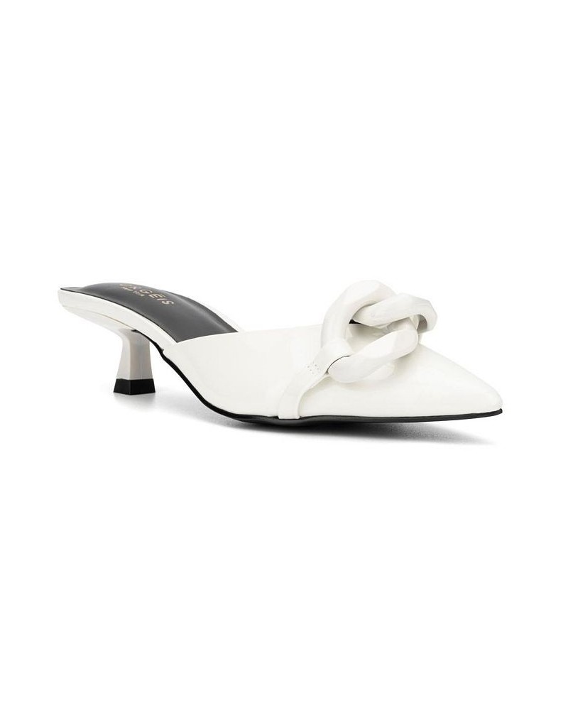 Women's Arboricola Mules White $34.30 Shoes