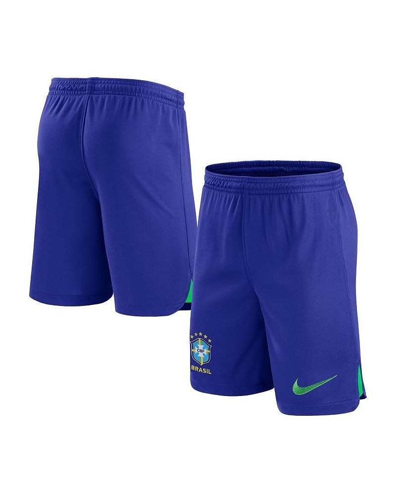 Men's Blue Brazil National Team Home Performance Stadium Shorts $31.61 Shorts