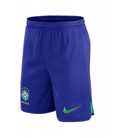 Men's Blue Brazil National Team Home Performance Stadium Shorts $31.61 Shorts