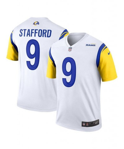 Men's Matthew Stafford White Los Angeles Rams Legend Jersey $48.40 Jersey