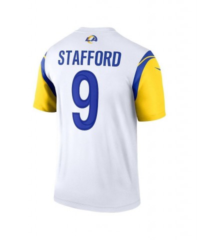 Men's Matthew Stafford White Los Angeles Rams Legend Jersey $48.40 Jersey