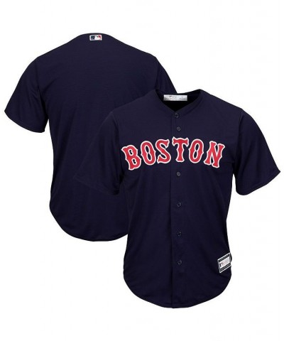 Men's Navy Boston Red Sox Big and Tall Replica Team Jersey $46.20 Jersey