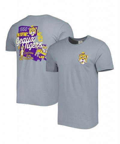 Men's Graphite LSU Tigers Vault State Comfort T-shirt $20.70 T-Shirts