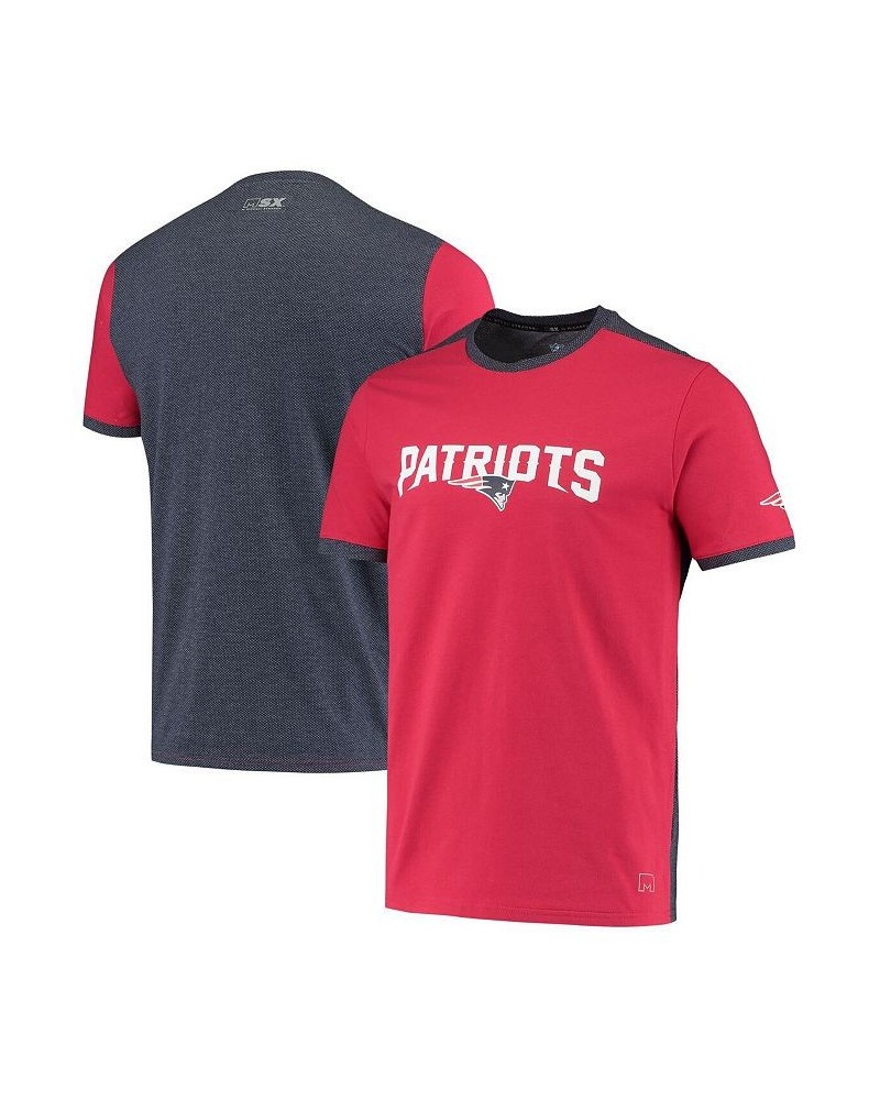 Men's Red, Navy New England Patriots Mesh Back T-shirt $19.68 T-Shirts